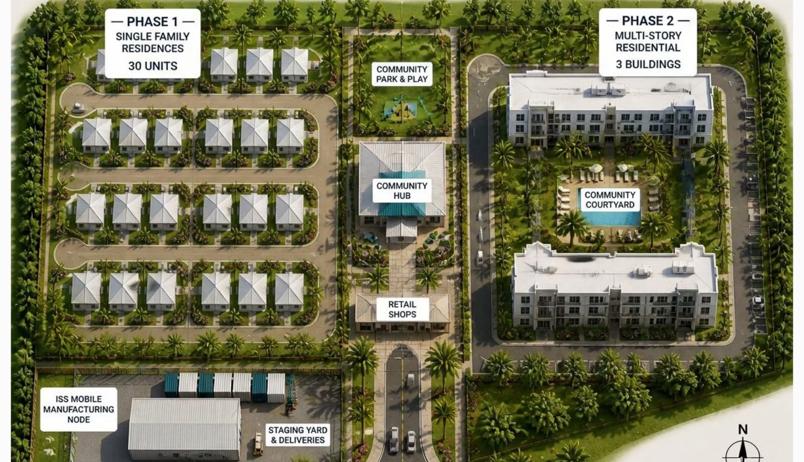 Phase 1 and Phase 2 master community plan