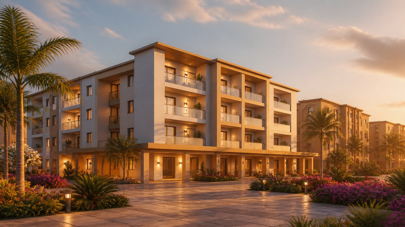 ISS multi-story apartment rendering